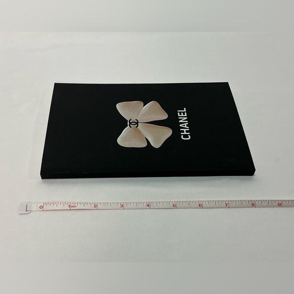 CHANEL Black & White Ribbon Notebook - Picture 5 of 5